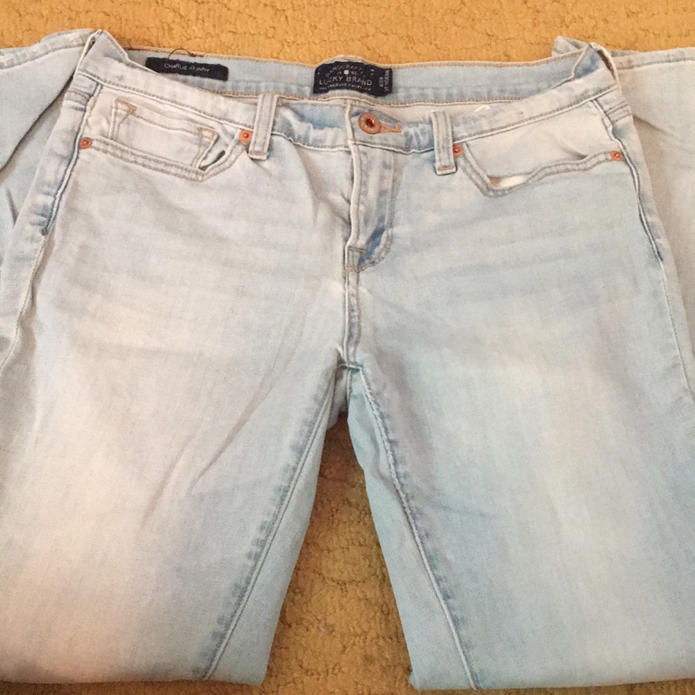 Lucky Brand Charlie skinny jeans